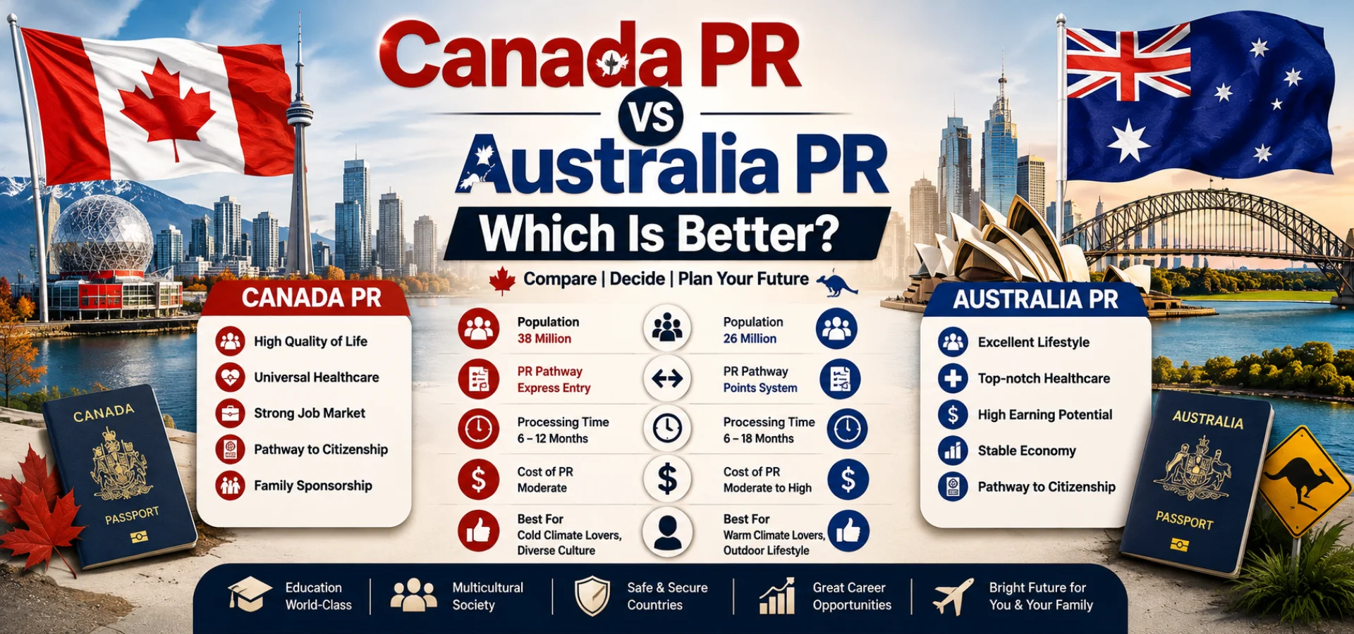 Canada PR vs Australia PR Which Is Better